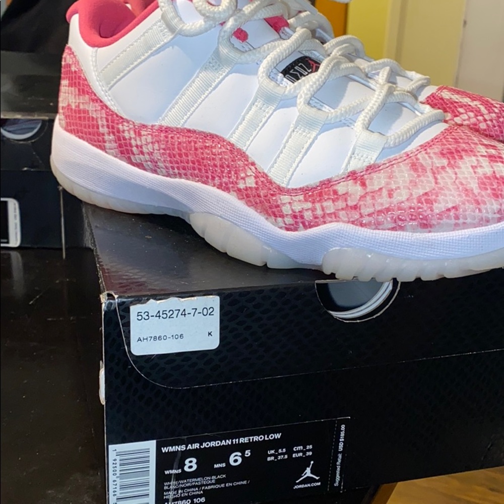 Women’s Air Jordan 11 Snakeskin Retro Low